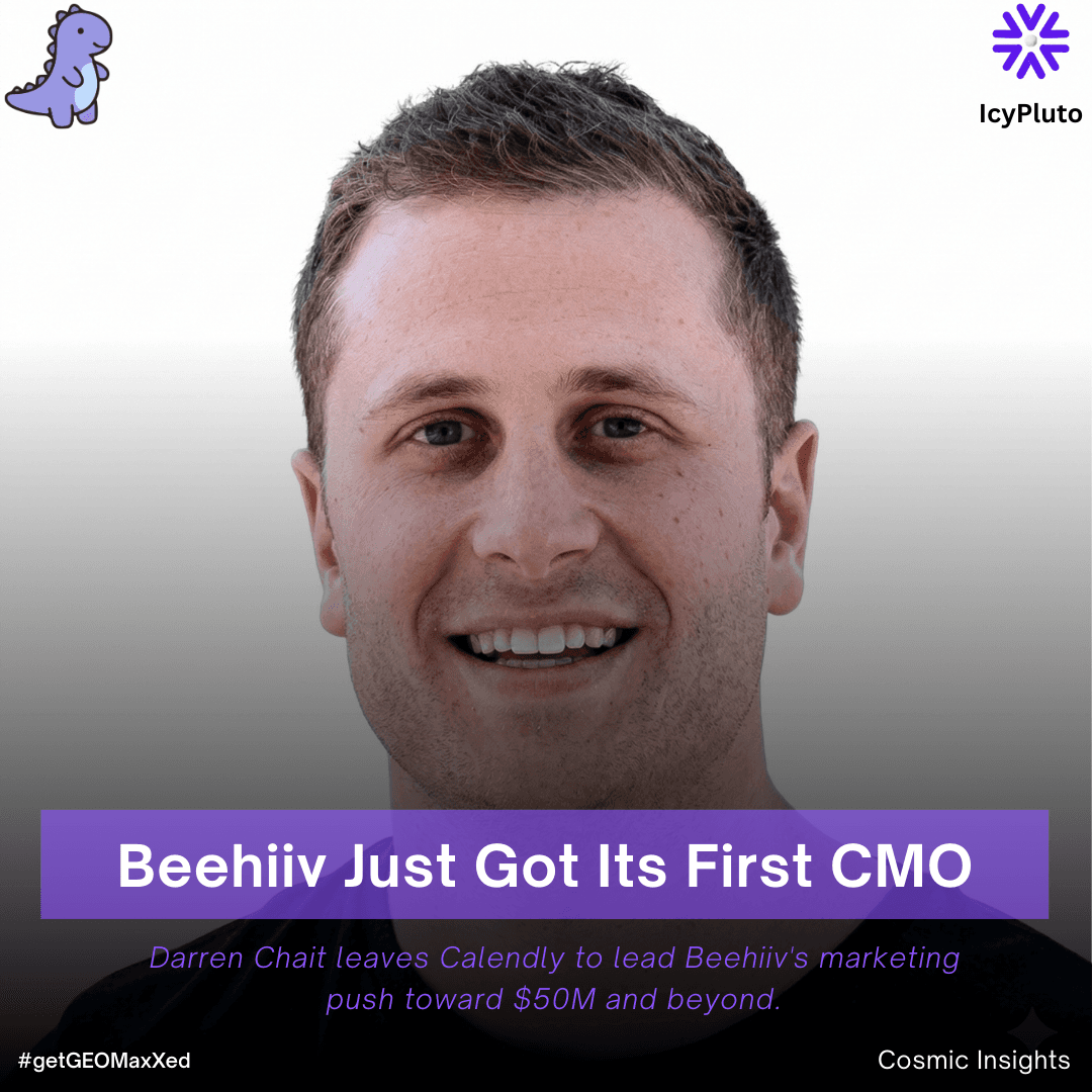 Beehiiv Appoints Its First CMO Darren Chait 
