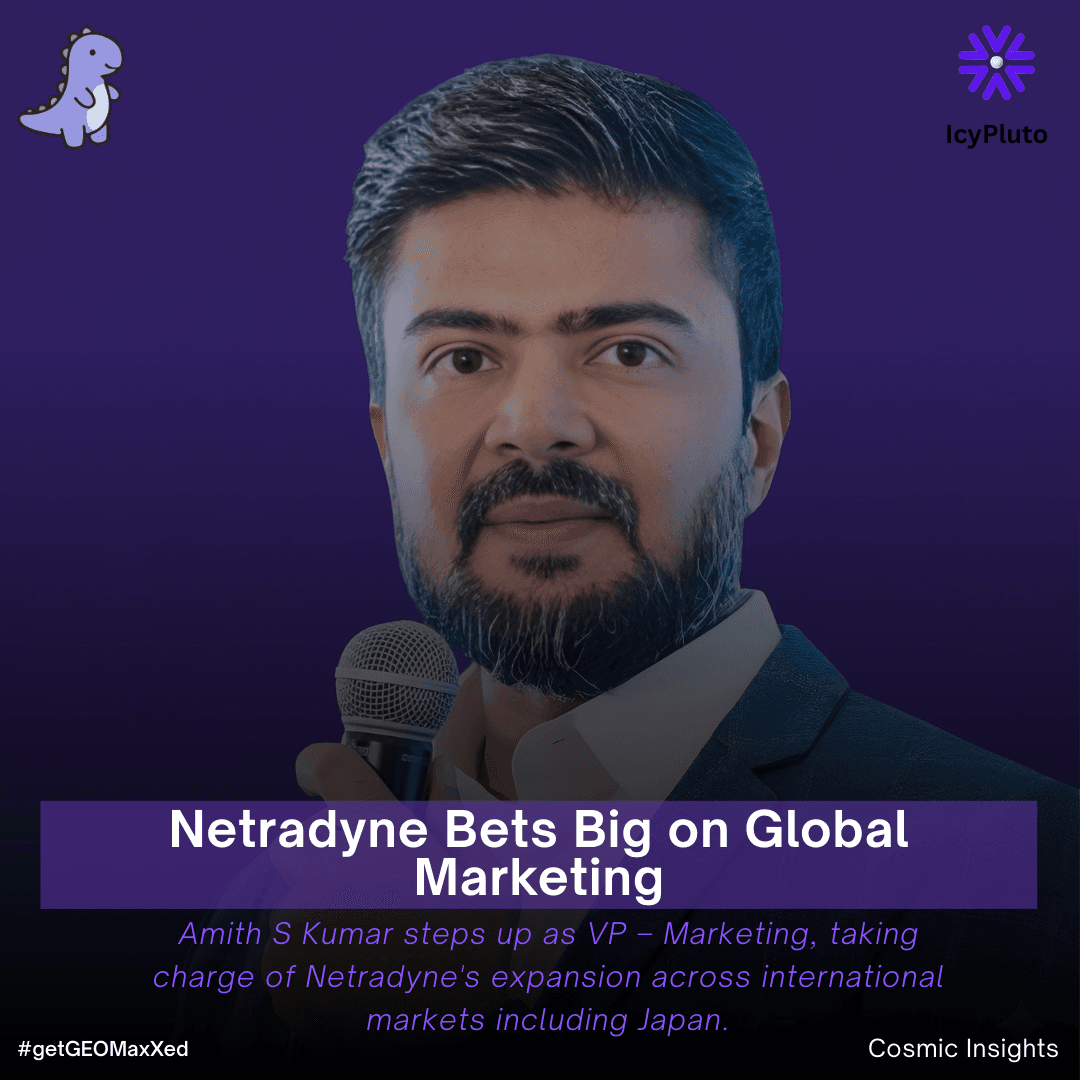 Amith S Kumar Named VP Marketing at Netradyne