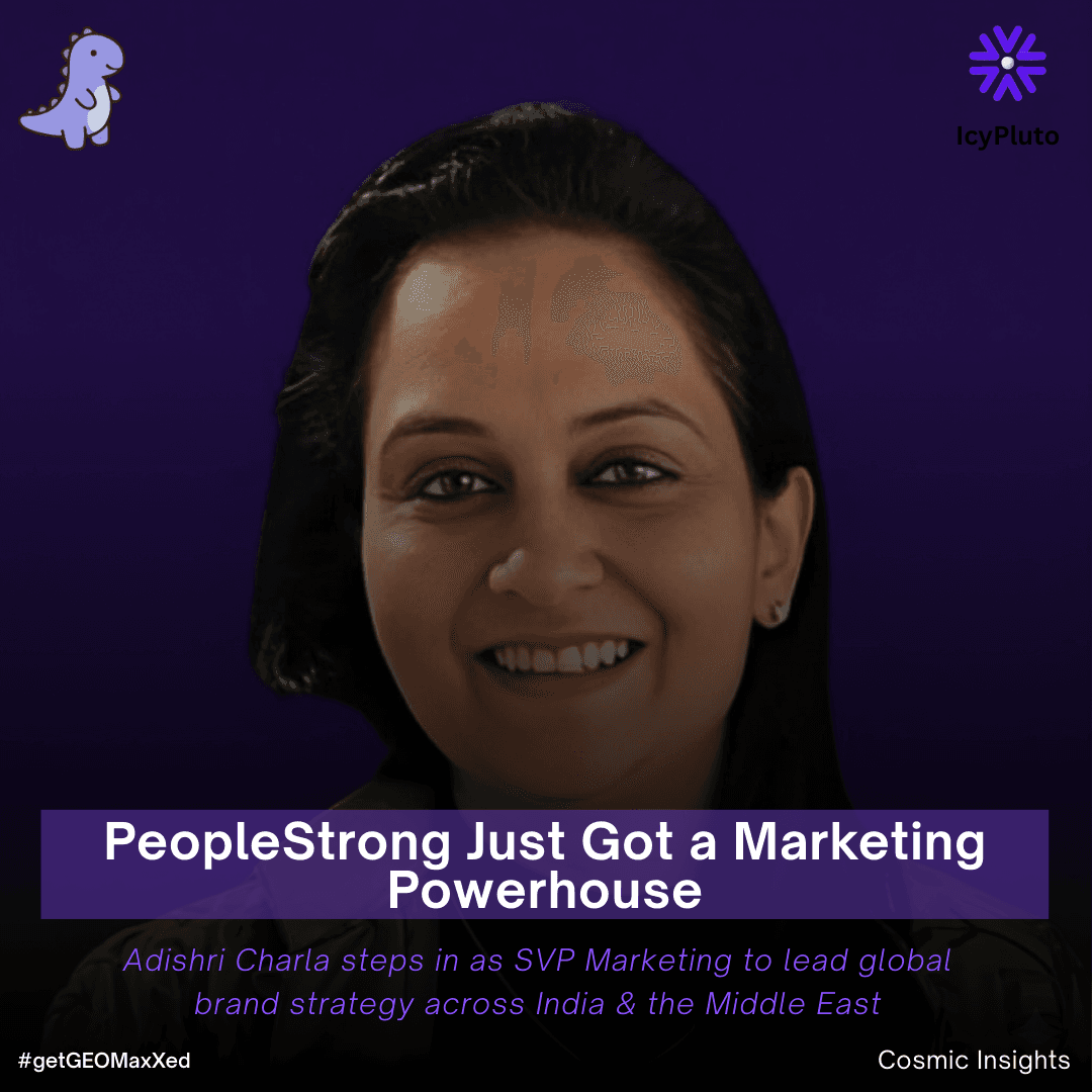 PeopleStrong Appoints Adishri Charla as SVP Marketing