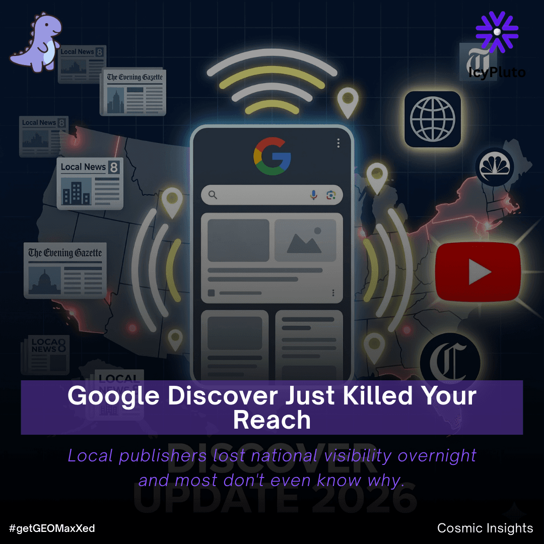 Google Discover Update: Local Publishers Lose National Reach