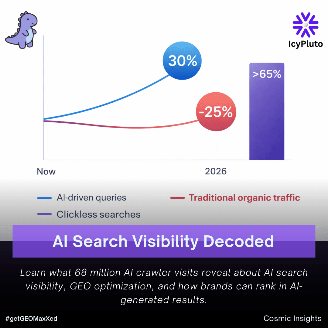 AI Search Visibility Decoded: What 68 Million AI Crawler Visits Reveal About GEO and Content Strategy
